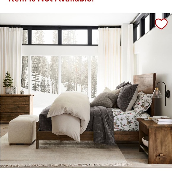 Pottery Barn King size Forest Gnome bedsheet set - Picture 3 of 10